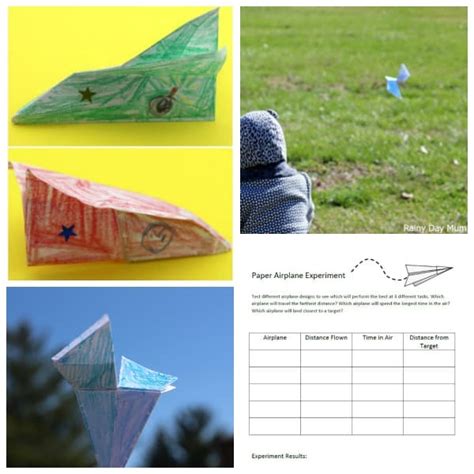 STEAM Paper Airplane Experiment to Challenge your Kids