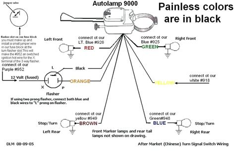 Universal Turn Signal Switch Wiring Diagram – Wiring Diagram Collection 1965 Chevy C10 ...