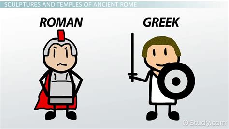 Comparing Roman & Greek Temples & Sculpture - Lesson | Study.com