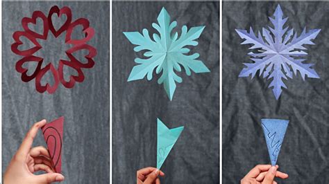 3 Best Paper Snowflakes Pattern Ideas - Christmas Snowflakes - YouTube