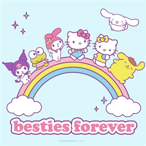 Hello Kitty on Twitter: "Besties forever 💖 Tag your BFFs! #NationalBestFriendDay… " National ...