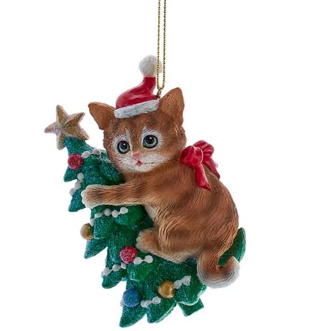 Christmas Cat Ornaments in 3 Styles - RetroFestive.ca