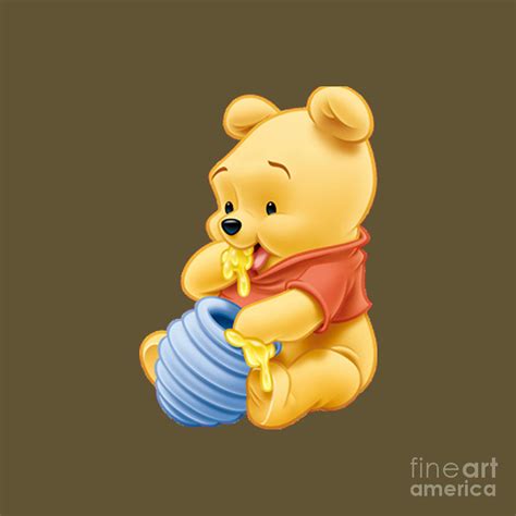 Winnie the pooh Drawing by Intan Safitri - Pixels