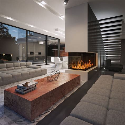 21 Fresh Modern Living Room Designs