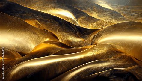 Luxury elegant gold background. Abstract design, 4k wallpaper. AI Stock Illustration | Adobe Stock