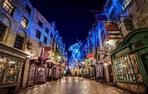 Harry Potter Diagon Alley Wallpapers on WallpaperDog