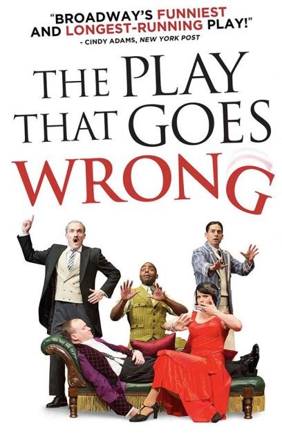 The Play That Goes Wrong, Broadway Show Details - Theatrical Index, Broadway, Off Broadway ...