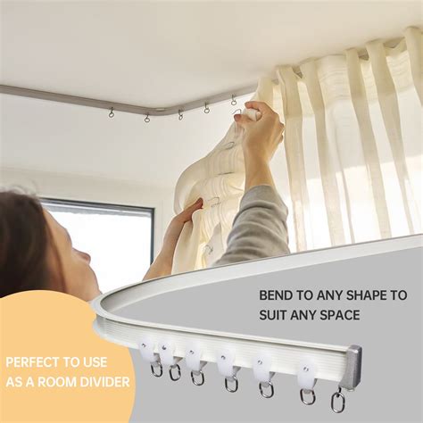 Bendable Aluminum Ceiling Curtain Track – MaKefeile