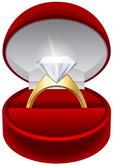 Engagement Ring PNG Transparent Clip Art Image | Gallery Yopriceville - High-Quality Free Images ...