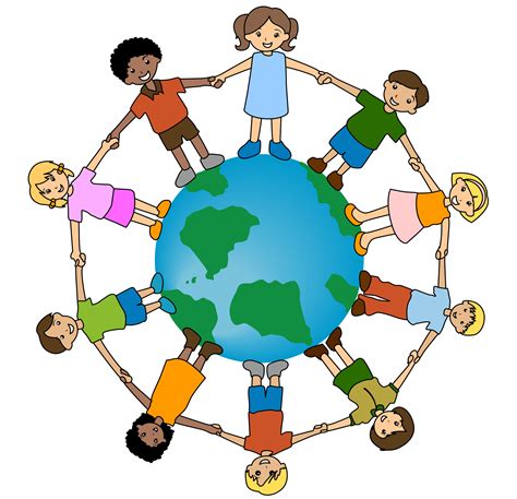 kids around the world clipart - Clip Art Library