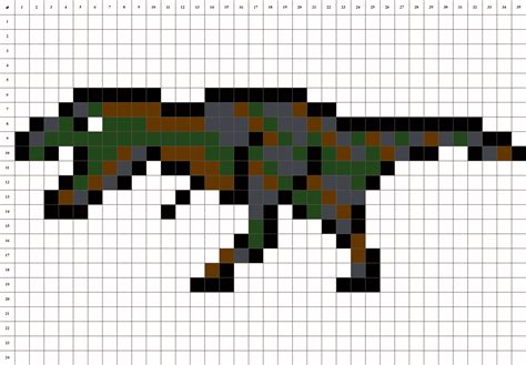 T.Rex • Dinosaure • Pixel Art