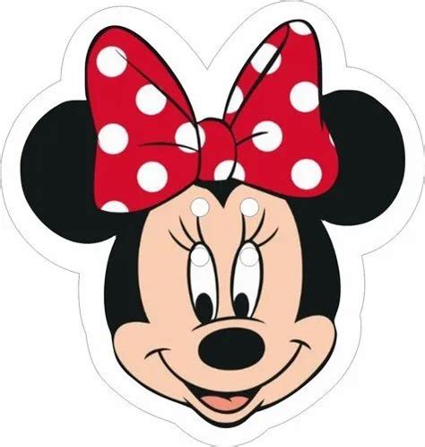 LOONBALLOON Mickey & Minnie Mouse Pink Black Heads Ears Face Shape ... - Clip Art Library