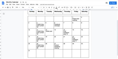 Calendar Google Drive Template 2024 - Calendar 2024 Ireland Printable