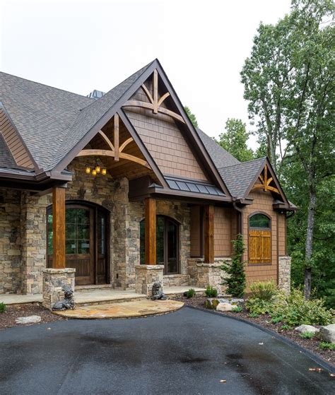 Stone Ridge - Custom Home by Buchanan Construction | Mountain home exterior, House designs ...