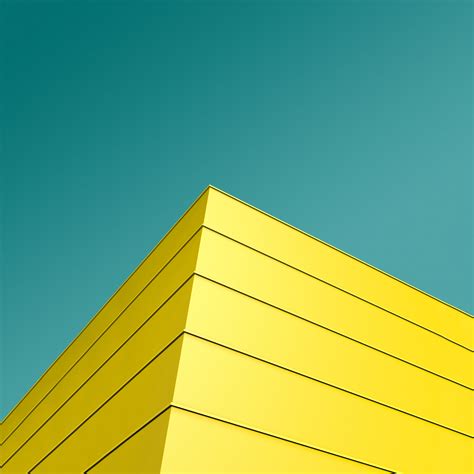 Geometric, Architecture, Minimal, Yellow HD wallpaper | Wallpaper Flare