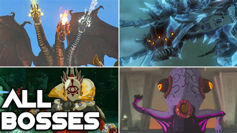 List Of All Bosses Zelda Tears Of The Kingdom Totk Game | Hot Sex Picture