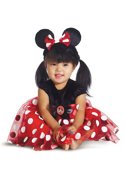 Deluxe Red Minnie Mouse Infant Costume