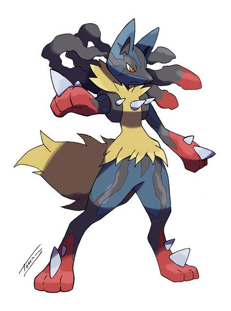 Lucario Mega-Form by Tomycase on DeviantArt