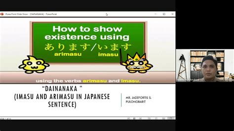 Imasu and Arimasu" - NIHONGO SERIES - YouTube