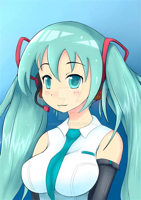 Hatsune Miku Fan Art by JabeBeja on DeviantArt