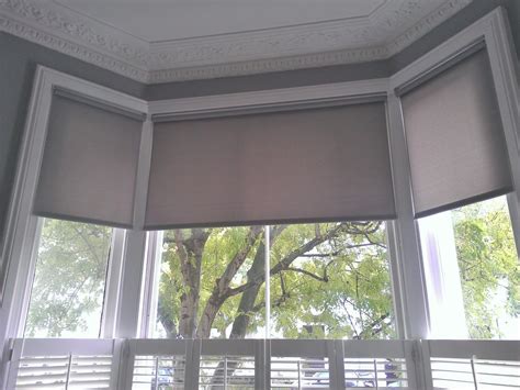 Top 15 Bay Window Roller Blinds | Curtain Ideas