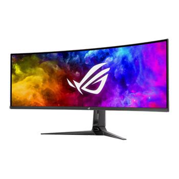 ASUS 49" DQHD 144Hz Curved G-SYNC Compatible QD-OLED UltraWide Gaming Monitor LN142530 - PG49WCD ...