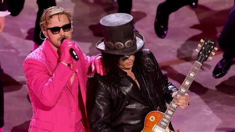 Ryan Gosling, Slash, and Other Barbie Stars Perform 'I'm Just Ken' at the Oscars 2024