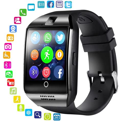 wholesale Q18Smart Watch with Touch Screen Support TF Sim Card Camera Watches for Android Phone ...