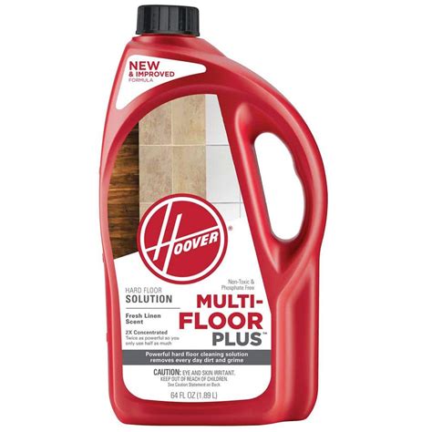 Hoover 64 oz. 2X Multi-Floor Plus Hard Floor Cleaning Solution-AH30420NF - The Home Depot