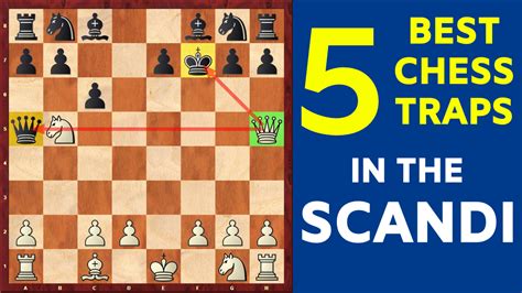 Top 5 Chess Opening Traps in the Scandinavian Defense