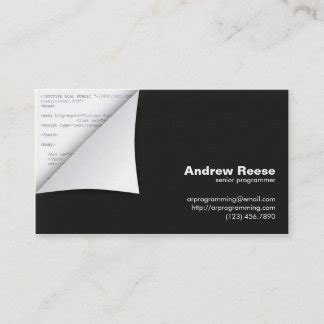 Computer Science Business Cards & Templates | Zazzle