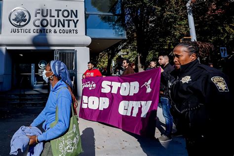 'Cop City' protesters to attempt to block controversial Atlanta training center construction ...