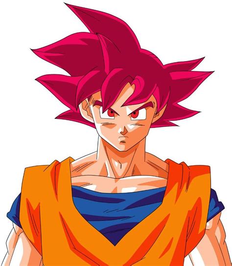 Pictures of goku super saiyan god - zoomninja