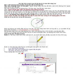 Học lập trình scratch qua 50 bài tập từ cơ bản đến nâng cao