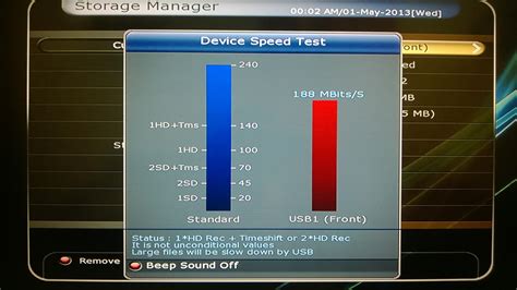 Satellite World: speed test-usb flash drive