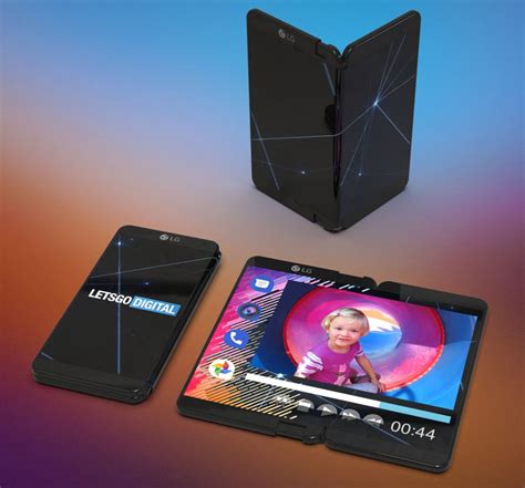 LG Foldable Phone Receives New Format in This Fresh Render - Concept Phones