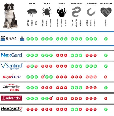 Flea And Tick Chewables For Dogs Comparison