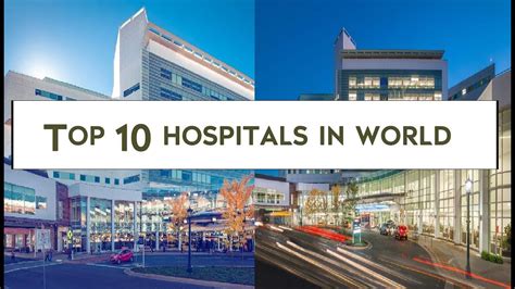 Top 10 Hospitals in World 2019 - YouTube