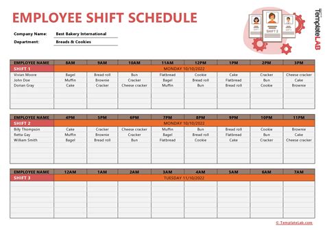 Employee Schedule Template Excel Fresh Monthly Employee Schedule | SexiezPicz Web Porn