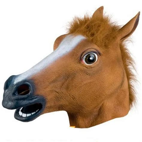 Creepy Horse Animal Mask Head Halloween Costume Novelty Theater Prop With Fast DHL C163 From ...