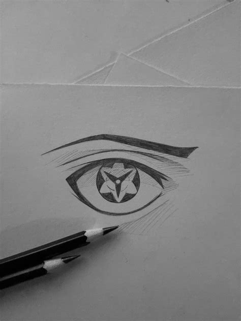 Sasuke Uchiha mangekyou sharingan sketch : r/Naruto