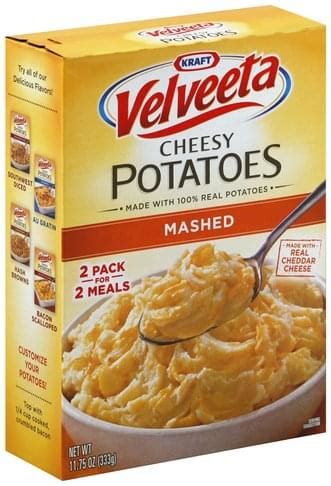 Velveeta Mashed Cheesy Potatoes - 2 ea, Nutrition Information | Innit