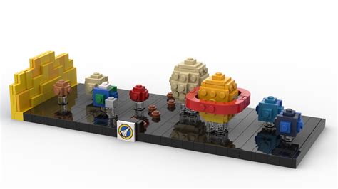 LEGO IDEAS - Out of this World Space Builds! - Solar System Diorama