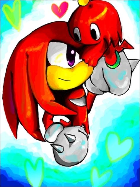 Knuckles Chao - Knuckles the Echidna Photo (26488335) - Fanpop