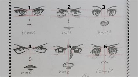 Angry Anime Facial Expressions