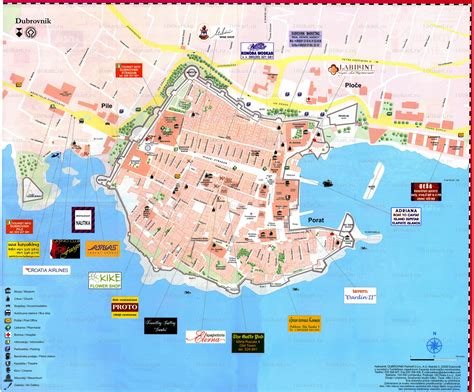 Dubrovnik Map - Dubrovnik • mappery