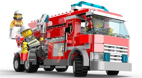 Fire Truck Art - Lego City Undercover Art Gallery