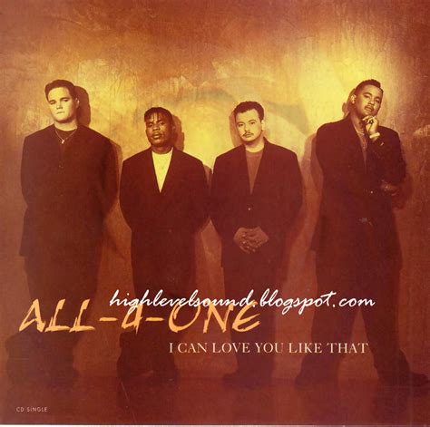 highest level of music: All-4-One - I Can Love You Like That-(CDS)-1995-hlm