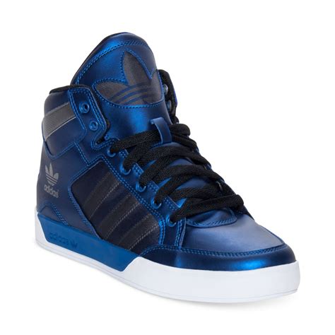 adidas Originals Hardcourt Hi Casual Sneakers in Blue for Men | Lyst