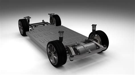 Tesla Model S Chassis 3D model | CGTrader